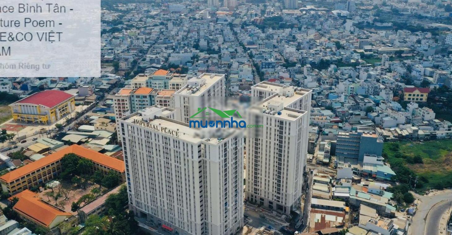 Cho thuê 2pn - 7tr/th chung cư imperial place bình tân. lh: 0963 129 ***