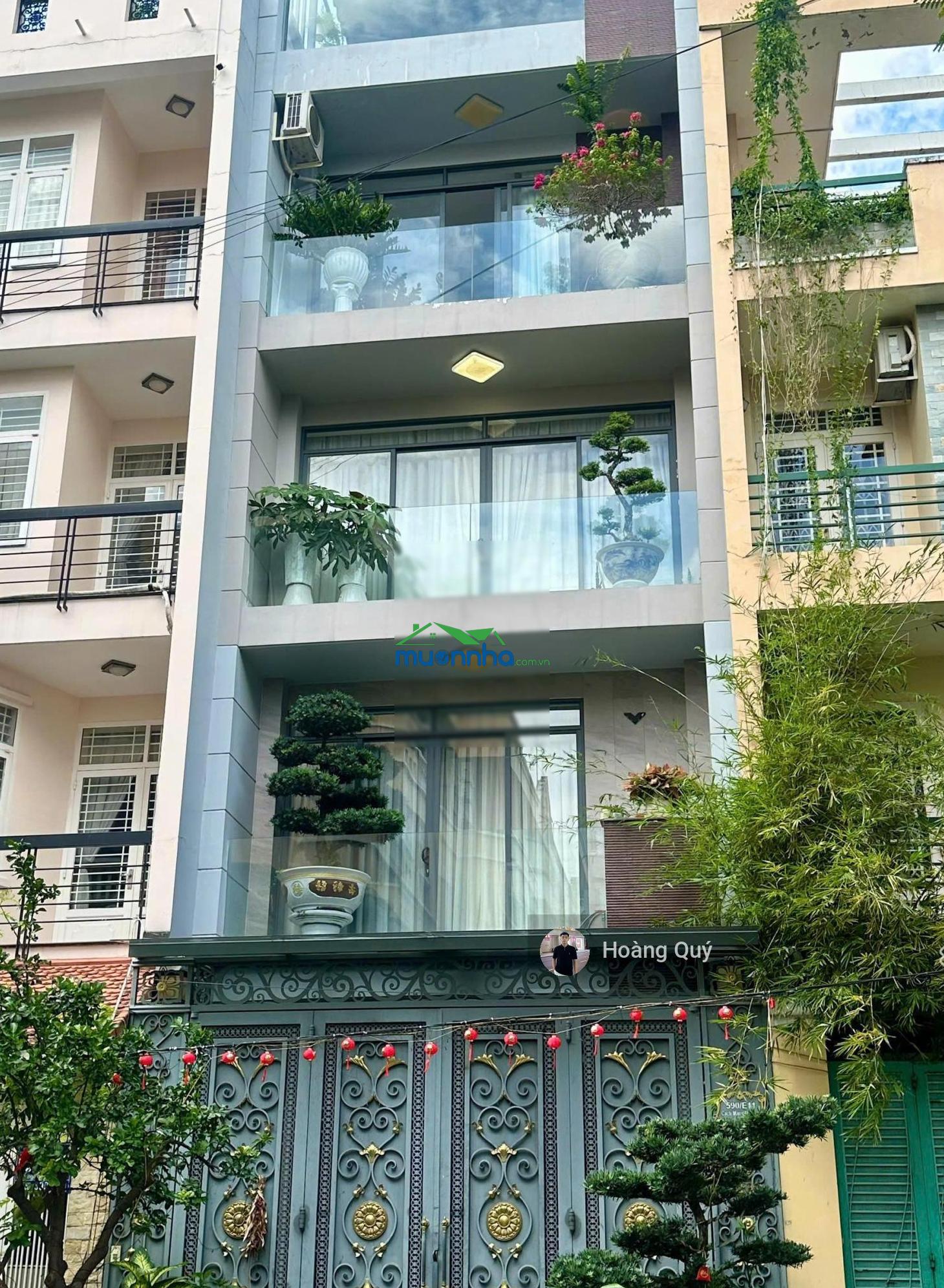 Căn 22.5tỷ 7x15m, 5 tầng nhà riêng đường nội bộ cmt8 12m đối diện công viên lê thị riêng - 4