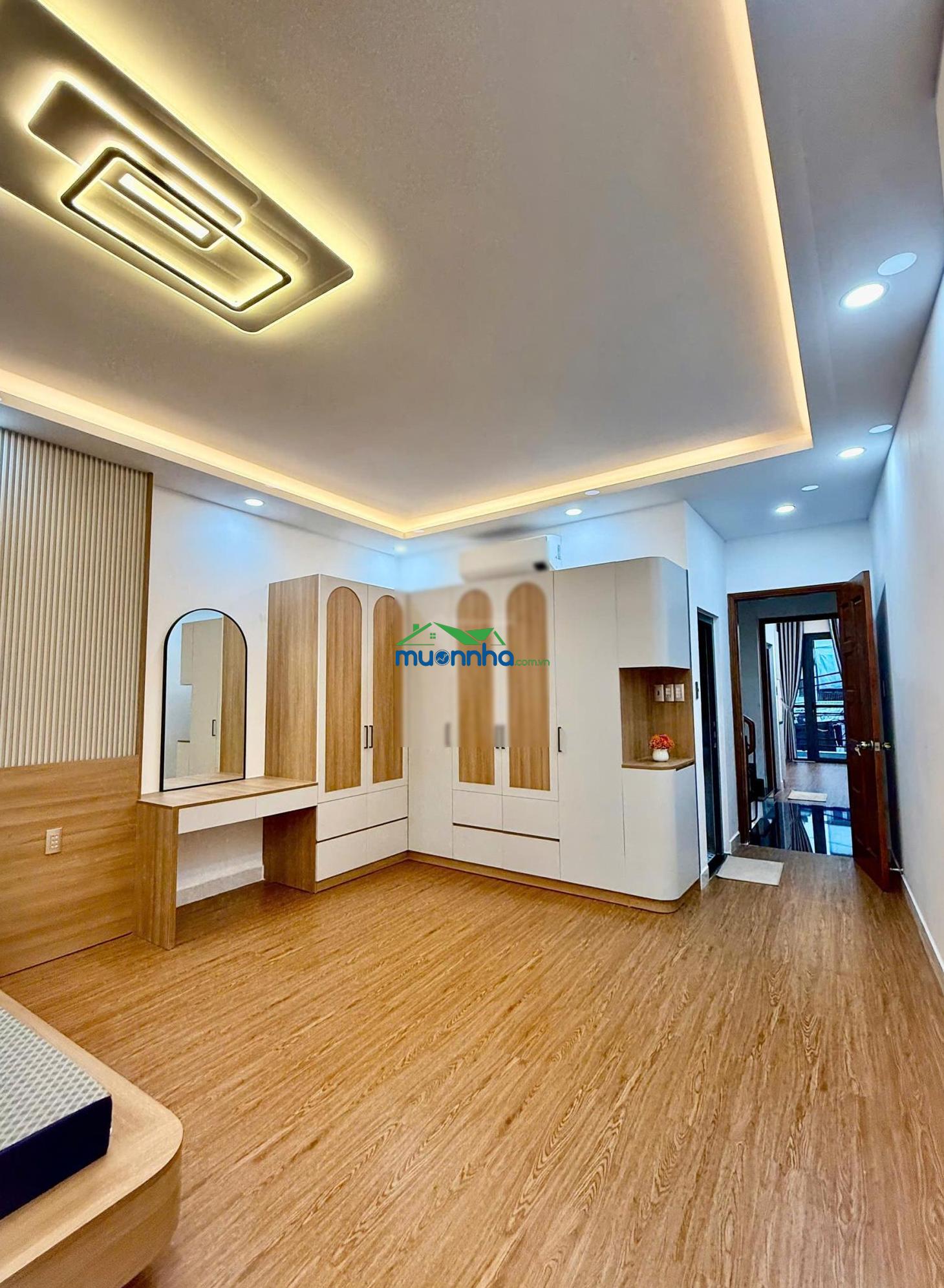 Nhà lê văn thọ, p.8, gv. dt: 4m x 22m nhà mới trệt 3 lầu, full nội thất cao cấp, giá: 10,7 tỷ tl - 2