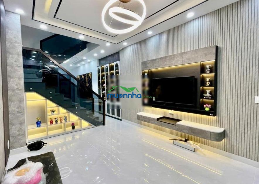 Huỳnh tấn phát quận 7, 4 tầng 4pn full nội thất, dt 4m x 16m, xe hơi đỗ cửa, hẻm thông, nhỉnh 7 tỷ - 2