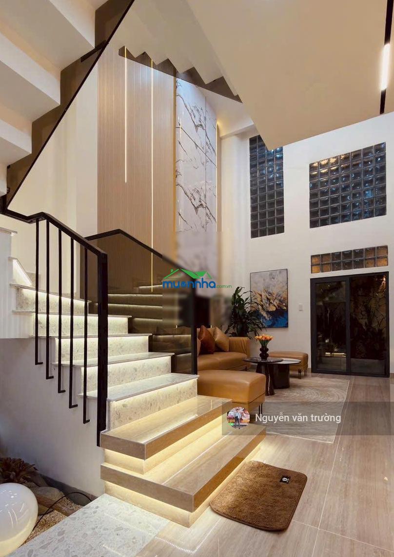Bán nhà phố hẻm vườn lài 1 trệt 1 lửng 2 lầu 1 tum gần cầu - 2