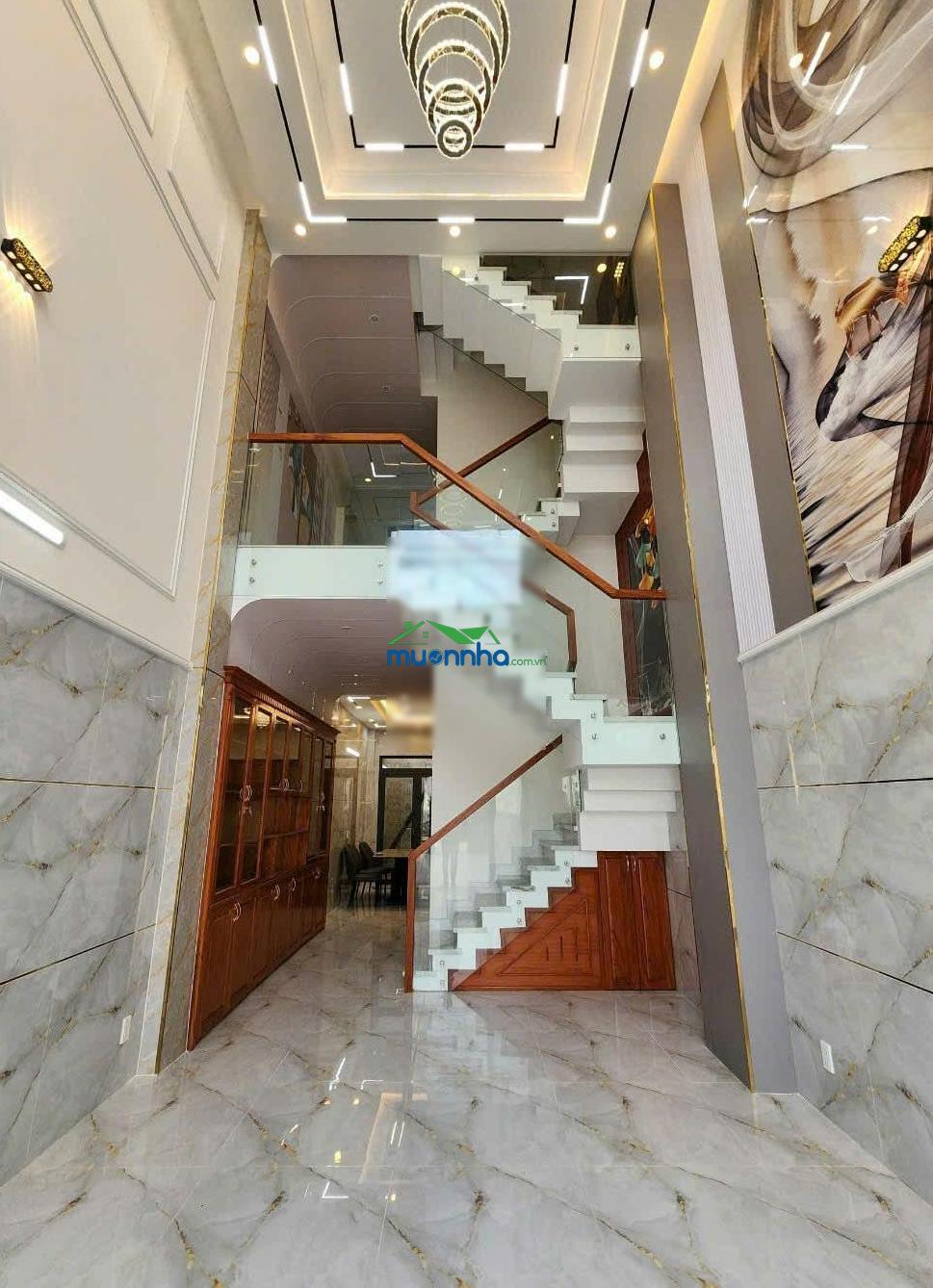 Nhà mới xây 5 lầu góc 2 mặt tiền đường xe hơi 1104 đường tỉnh lộ 10, dt 4x14m - 2