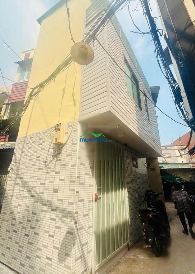 Mua bán nhà quận 4, 3 tầng hoàn công, góc 2 mặt hẻm thông bến vân đồn thông khánh hội ! - 2