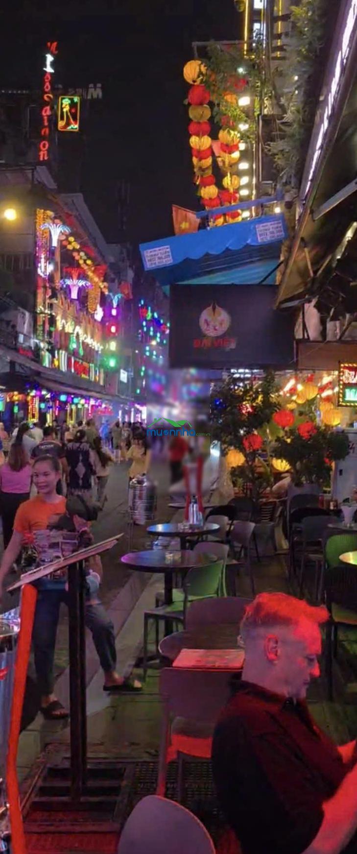 Vip! bán nhà ngay mặt tiền phố đi bộ bùi viện, đang kd quán bar vip phố, hđt 200tr/th đến 2030