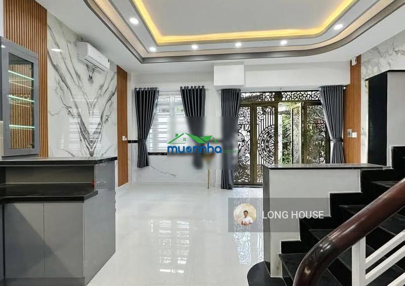 Nhà 4 tầng mới - 37m² với 4 phòng ngủ - 30m ra mặt tiền hoa sứ - khu phan xích long - 4