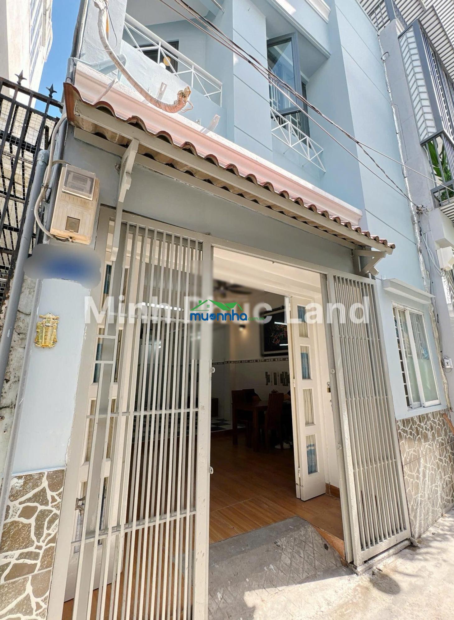 Nhà mới ngang 4.5m - 55m2 - 3pn hoàng trọng mậu p. tân hưng quận 7 - sổ riêng hoàn công - 3