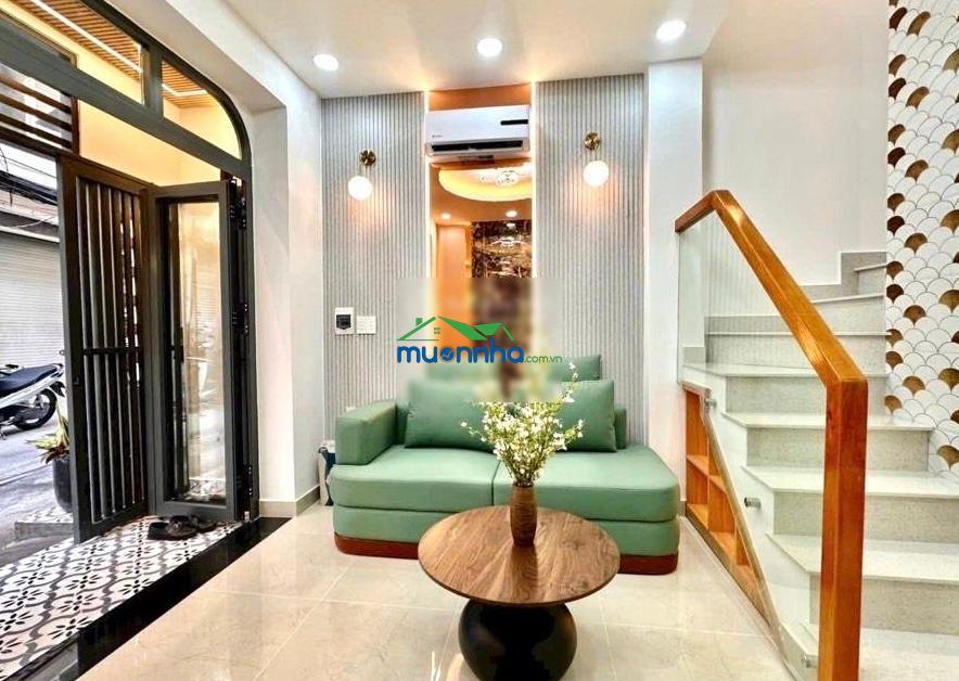 Nhà đẹp 2 tầng 2 mặt thoáng ngay ngã tư hàng xanh hơn 5 tỷ dt 33m (4,11x8m), nở hậu tài - 2