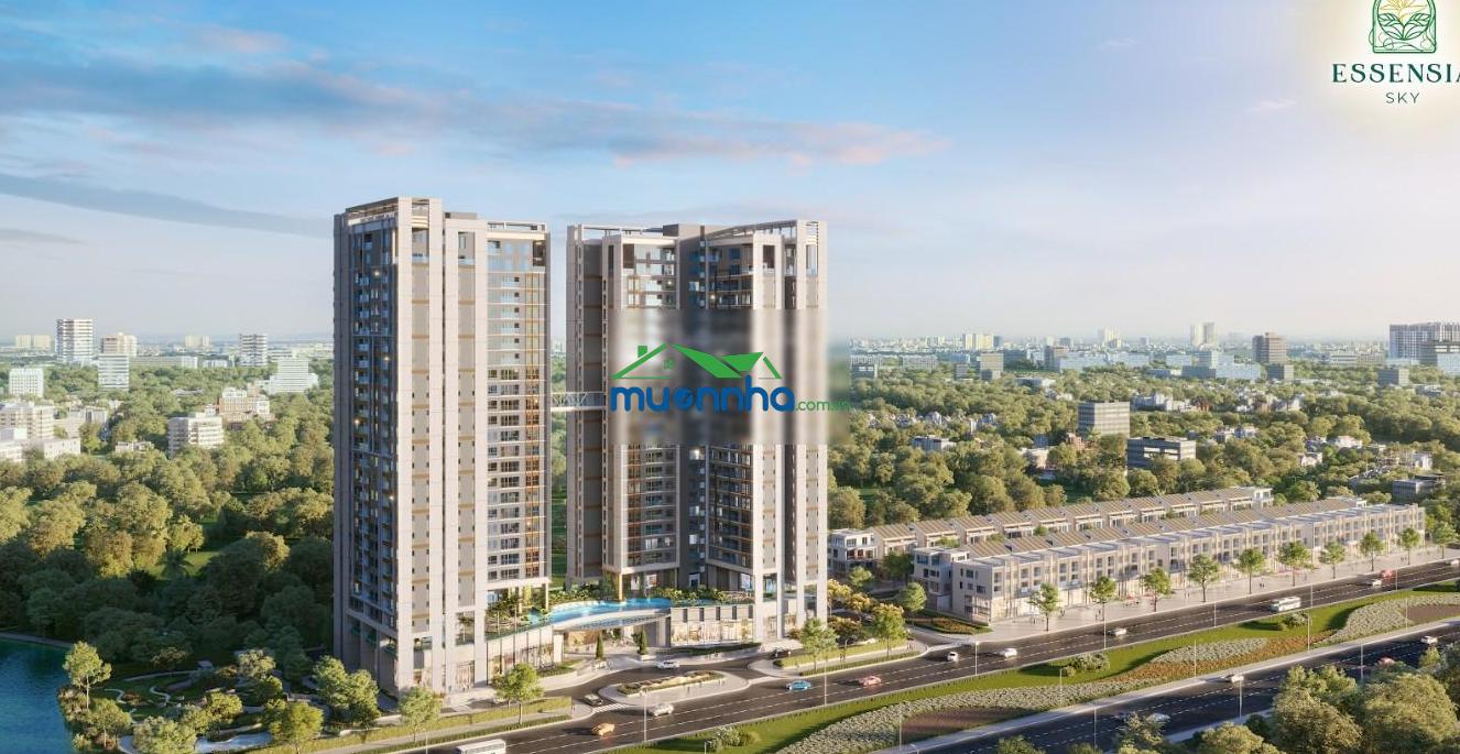 Thanh toán 1.6 tỷ (đến khi nhận nhà) sở hữu ngay căn hộ 3pn 119m2 - mua trực tiếp cdt essensia sky