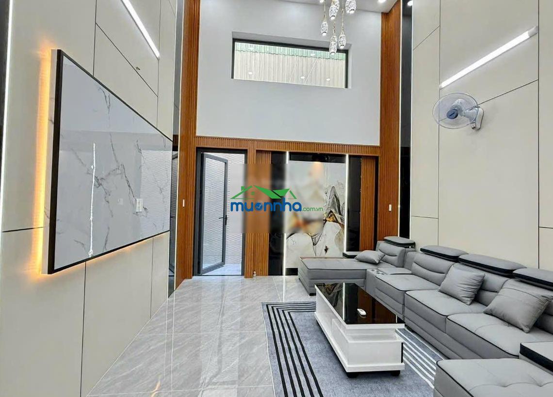 Bán nhà xây mới 4x15m. đúc 4 tấm hẻm 7m thông lê thị riêng, phường thới an, q12. lh 0902 702 ***