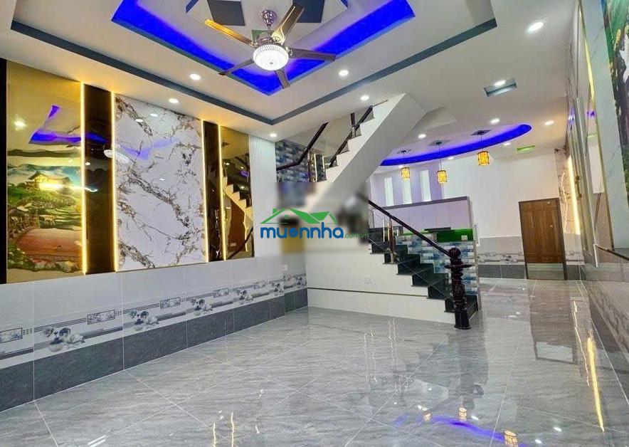 Nhà 85m2 chỉ 6.27tỷ- 3 tầng đẹp ở ngay- đường 7m xe tải-5pn ngay kdc đại hải-bà điểm hóc môn - 4