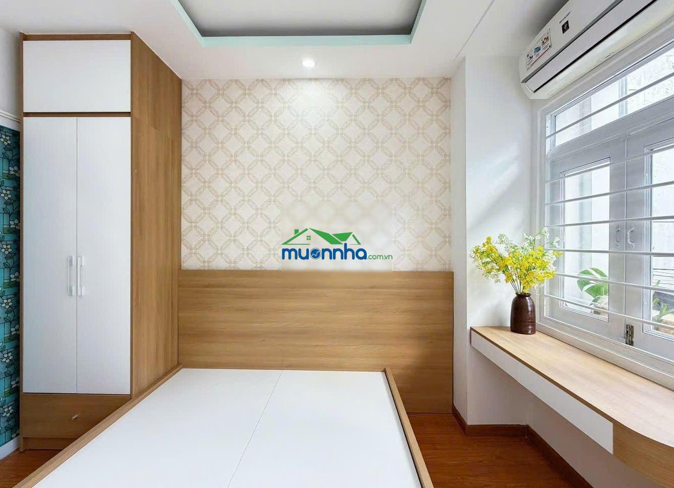 Nhà 1 lầu 23.7m2 hẻm ba gác đường phạm văn chiêu, gần chung cư dreamhome - 2