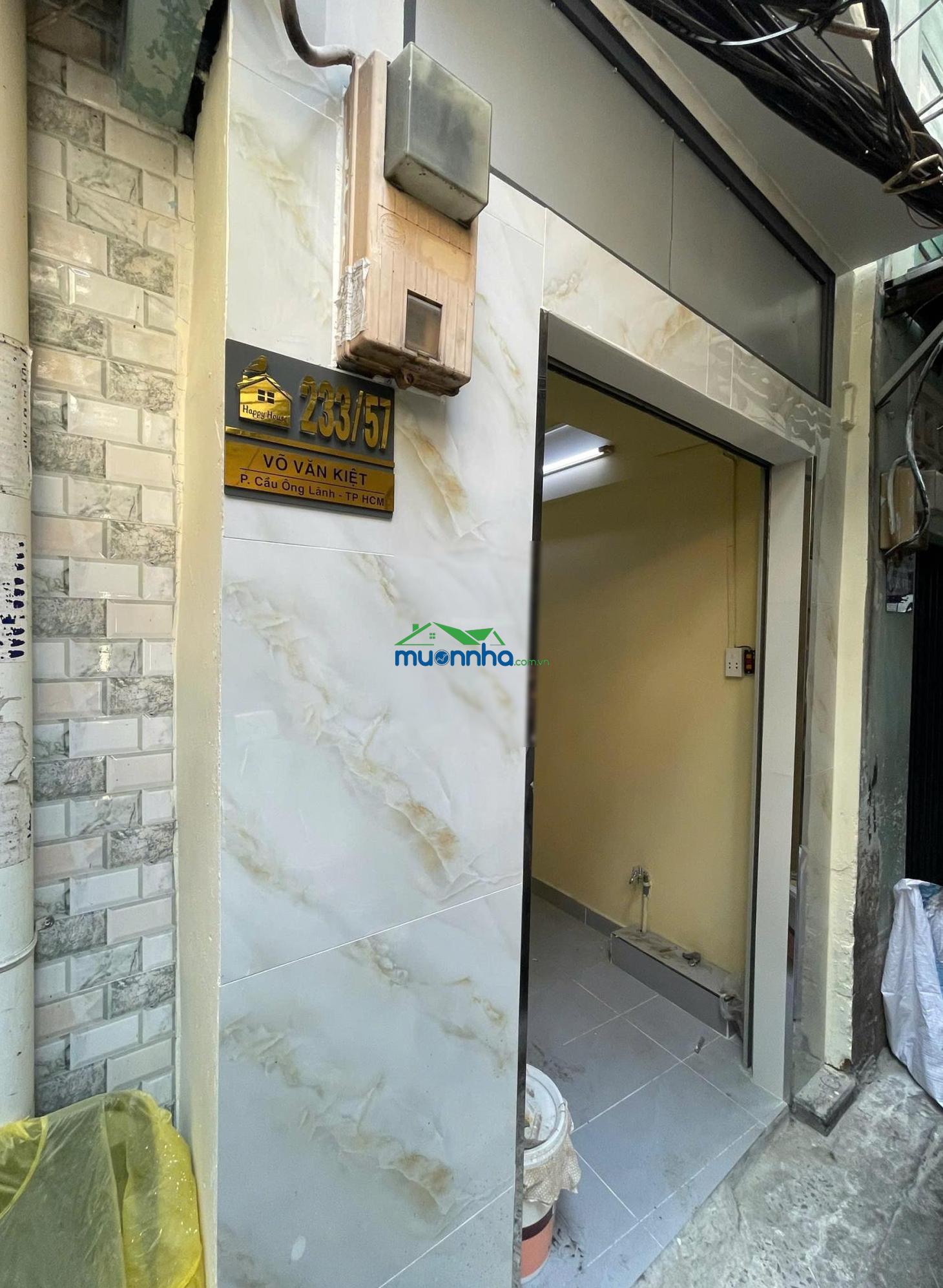 Bán nhà mới chính chủ tại 233/57 võ văn kiệt, 3.15 tỷ, 24.9 m2, shr - 4