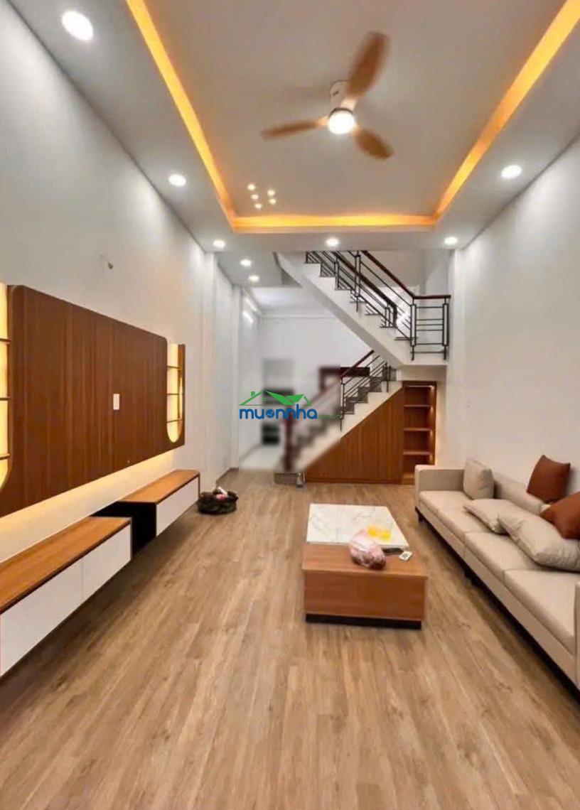 Nhỉnh 5 tỷ nhà mới 2 tầng đúc btct hẻm 6m thoại ngọc hầu 4x14m2 sổ vuông a4 lh 0936 999 *** - 2
