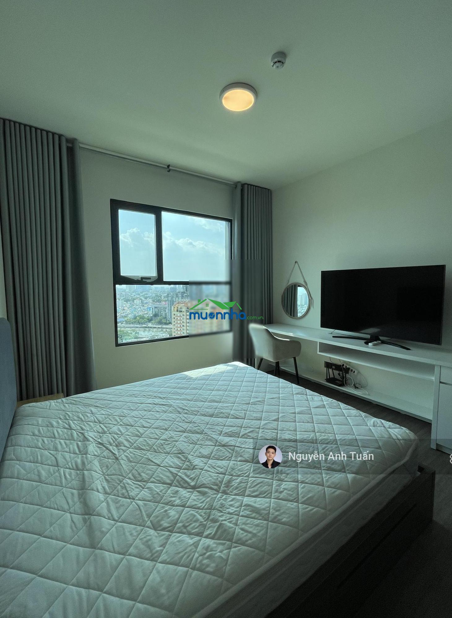 Cho thuê studio cc de la sol, 14 triệu vnd, 35m2, view sông - nhà nội thất mới 100% - 4