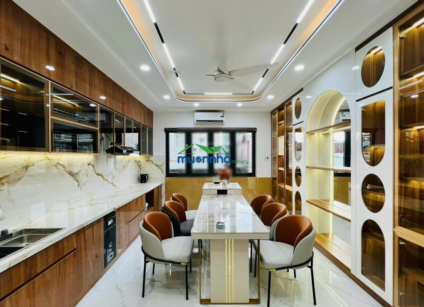 Bán dãy nhà phố cao cấp có thang máy đường lê trọng tấn giáp tân phú, 4x20m x 5 tầng, 9,2 tỷ - 4