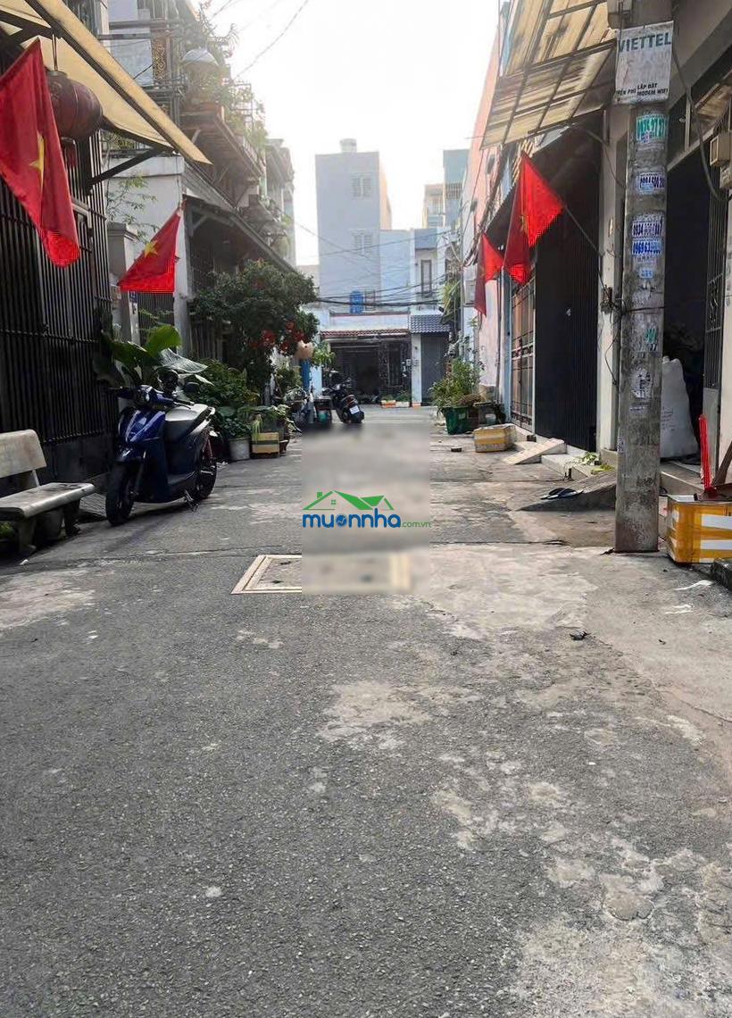 Nhà 1/ mới 2 tầng đúc btct (4x14m) hẻm 5m thoại ngọc hầu 5.3 tỷ, sổ vuông, không lộ giới, quy hoạch - 2