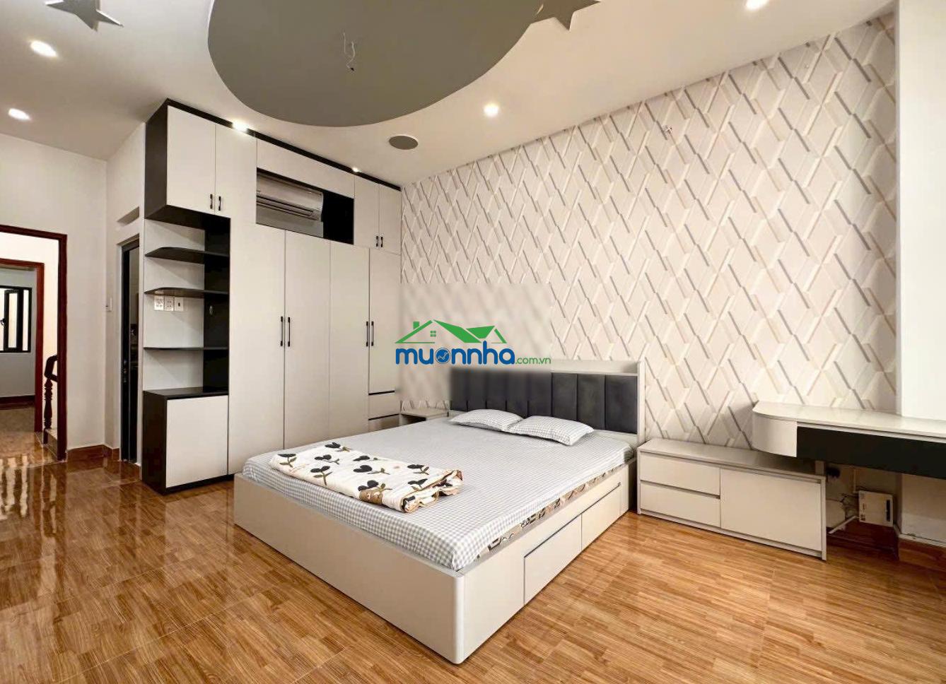 Nhà 1/ tô ngọc vân - ngay khu nhà phố (dt 4 x 19 - 1 trệt 2 lầu 4pn - có sân xe hơi) - 4