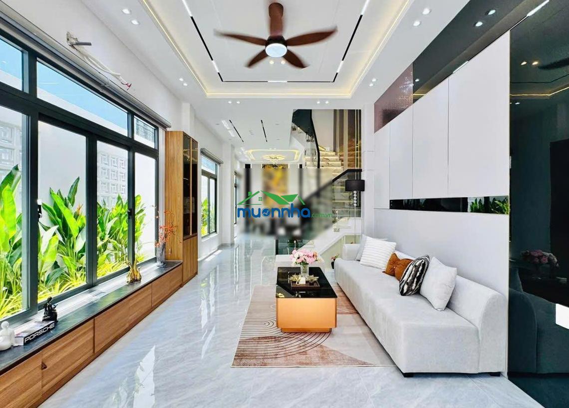 Nhà mới xây căn góc phan văn trị phường 7 đối diện vincom. 4,2x13m 4 lầu, full nội thất cao cấp - 4