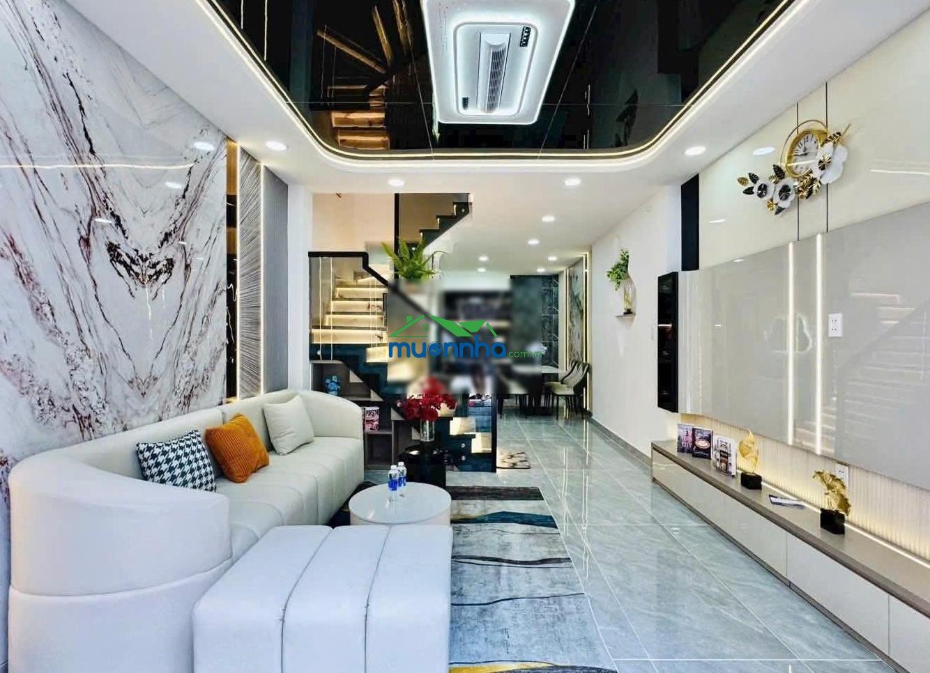 Nhà rộng hẻm thông, ra chợ an nhơn 2phút - 53m2, xây 3 tầng - nguyễn văn lượng, p16, gò vấp - 4