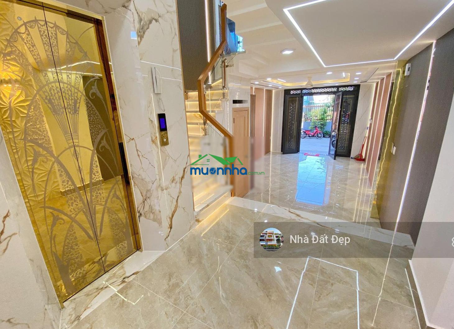 Nhà mới có thang máy 5 tấm full nội thất 4x20m. hẻm 10m đường lê trọng tấn giáp aeon tân phú - 4