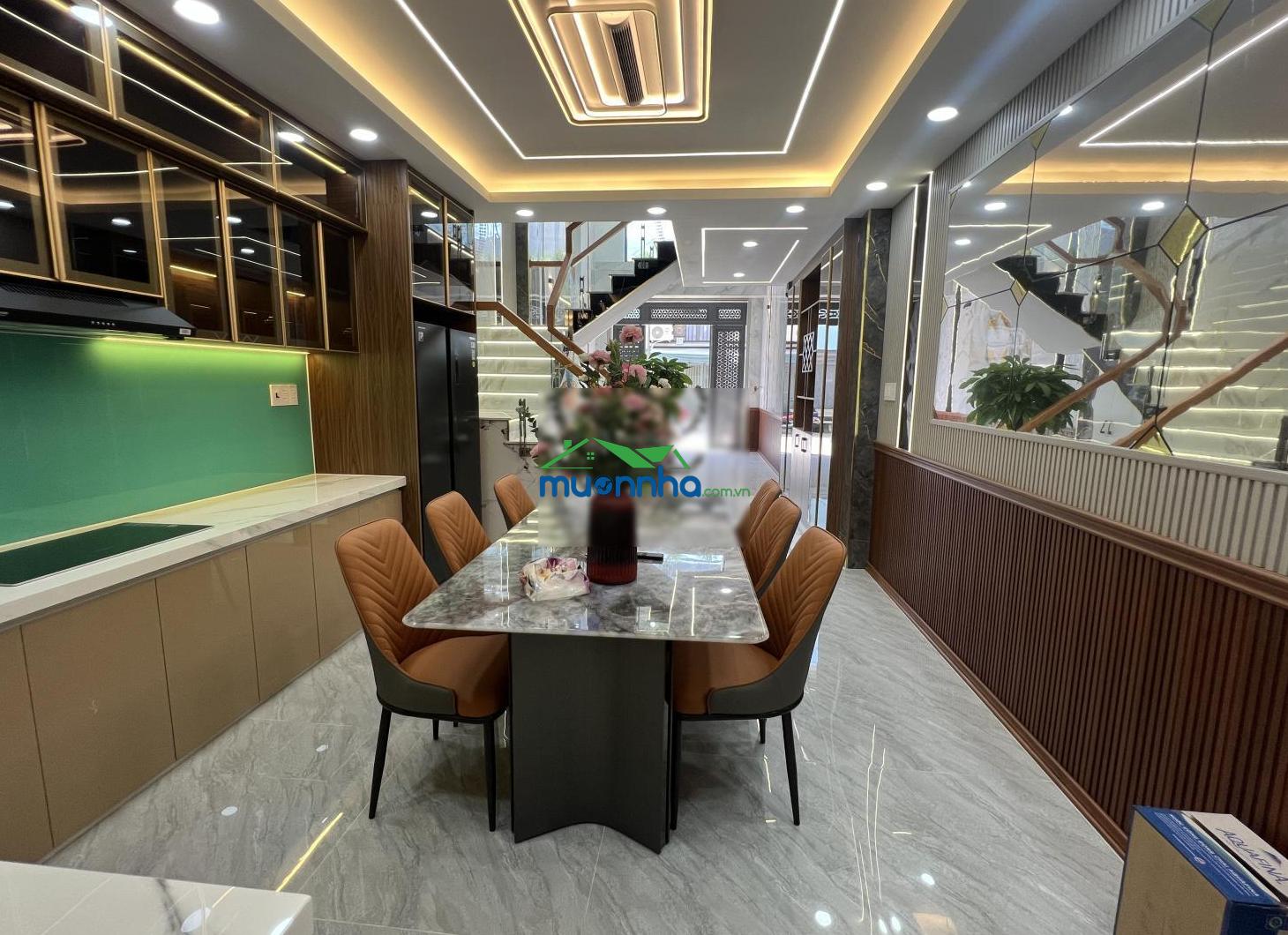 Nhà 5 tầng mới xây full nội thất - 60m² - hẻm xe hơi thông thạnh xuân 25 - thới an quận 12 - 3