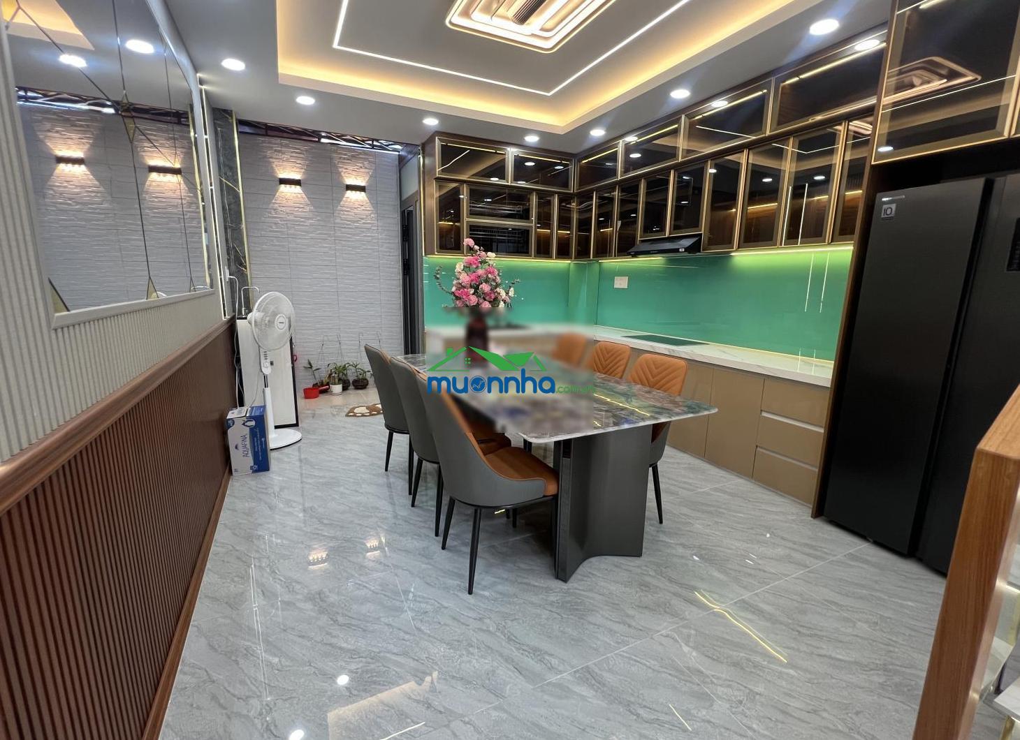 Nhà 5 tầng mới xây full nội thất - 60m² - hẻm xe hơi thông thạnh xuân 25 - thới an quận 12 - 2