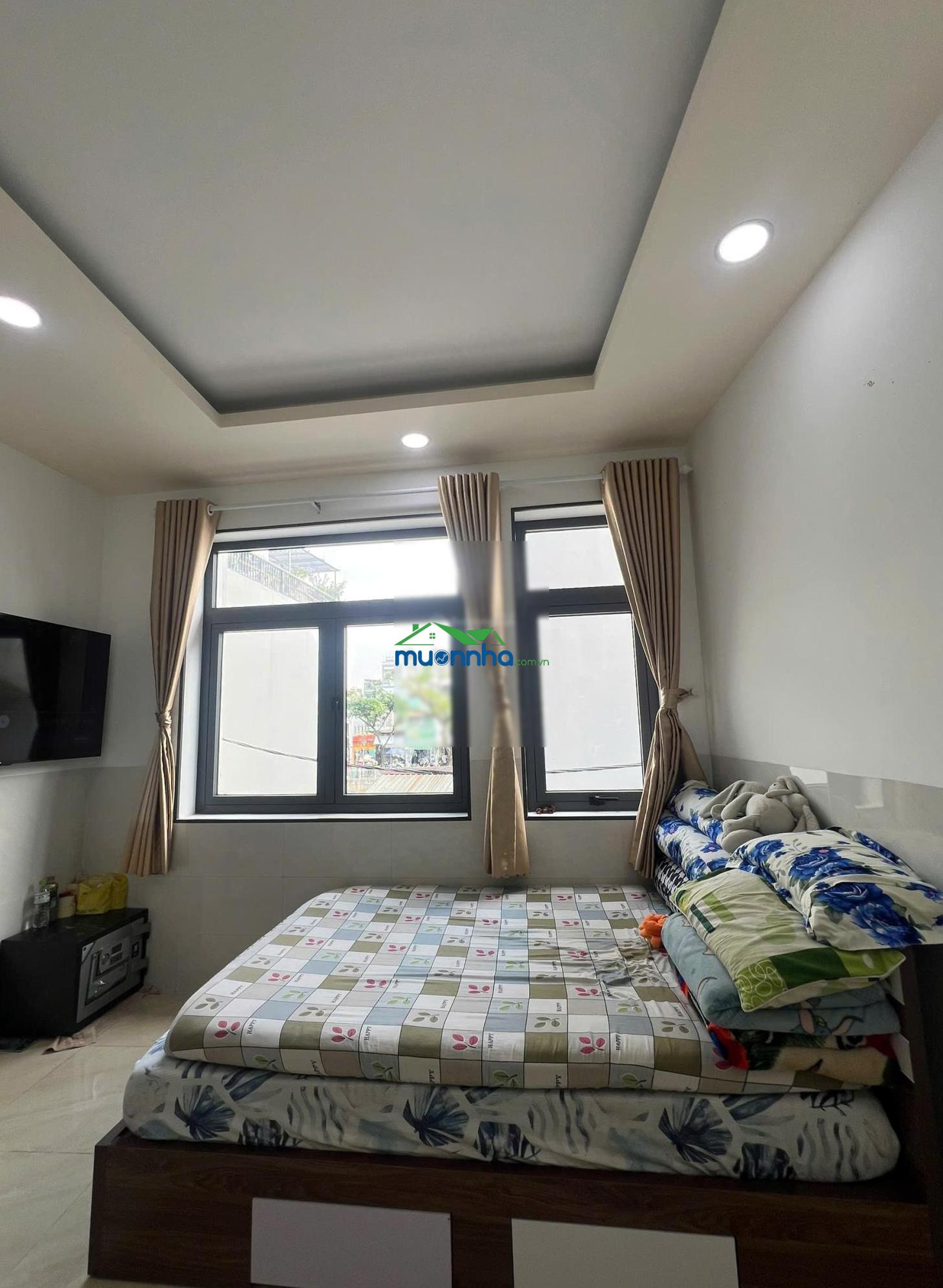 Nhà mới 4 tầng btct hậu giang quận 6, cách mặt tiền 10m, căn góc, 55.8m², 4pn, tiện ở ngay, 6.5 tỷ - 3