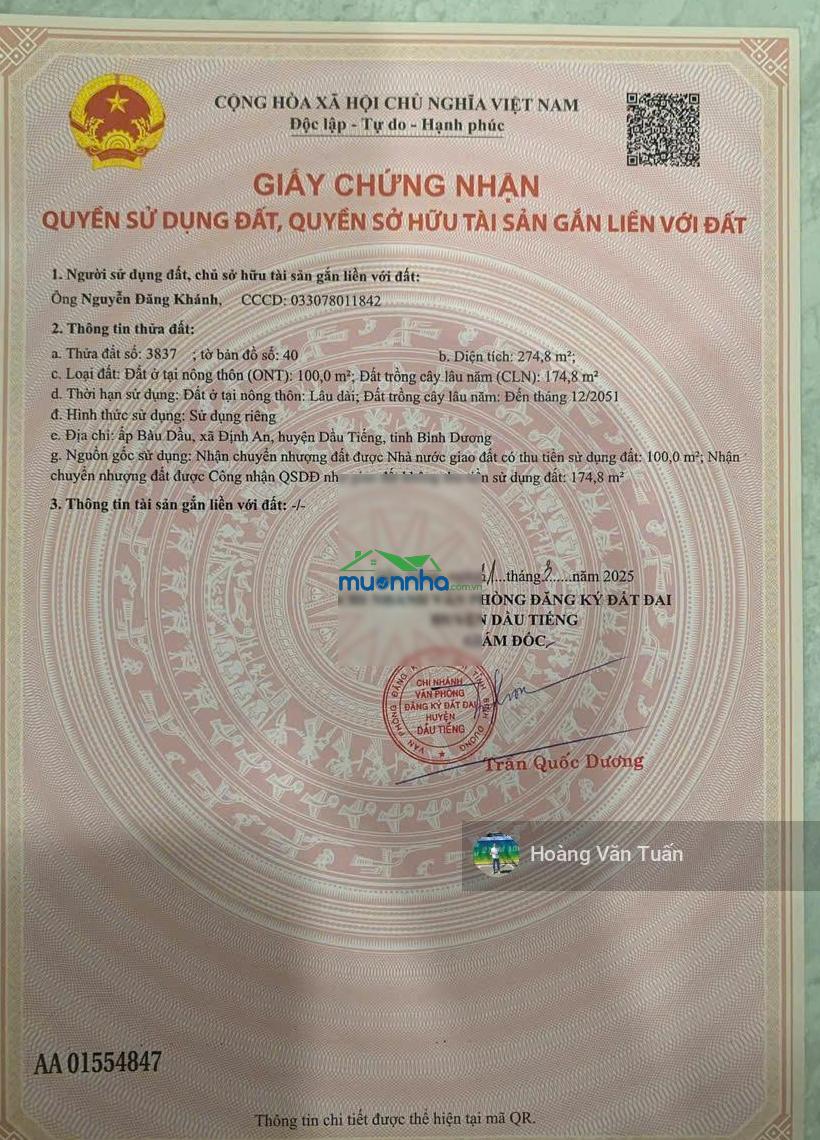 495 triệu sổ hữu ngay lô đất mặt tiền đường nhựa dh715 tại hồ chí minh - 3