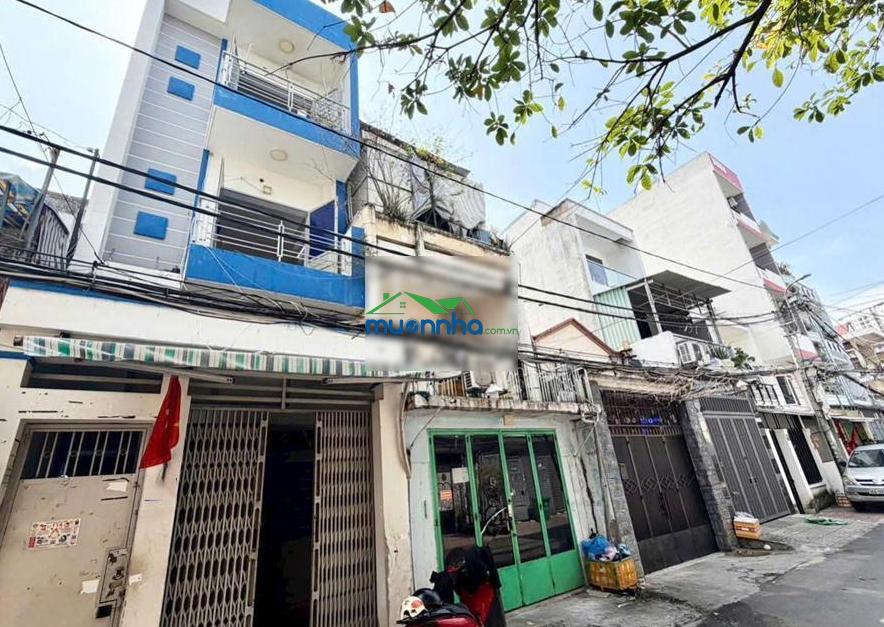Bán nhà hẻm nhựa 10m có vỉa hè đinh bộ lĩnh 4x16m, 2 lầu 6pn 6wc khu nhiều đại học