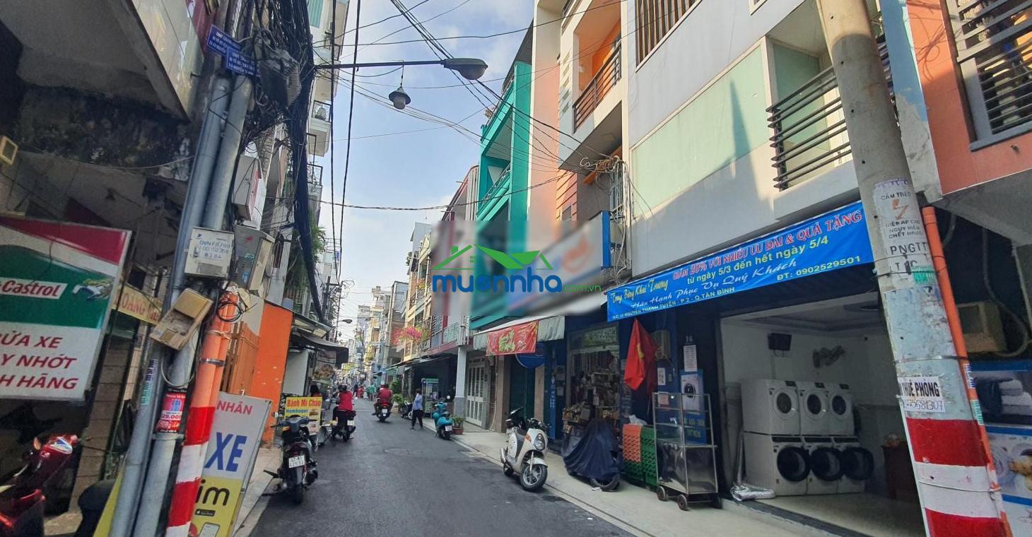 Tòa chdv 16 phòng hẻm lê văn sỹ tân bình 2 mặt tiền 6 tầng thang máy - dòng tiền 48 triệu - 3