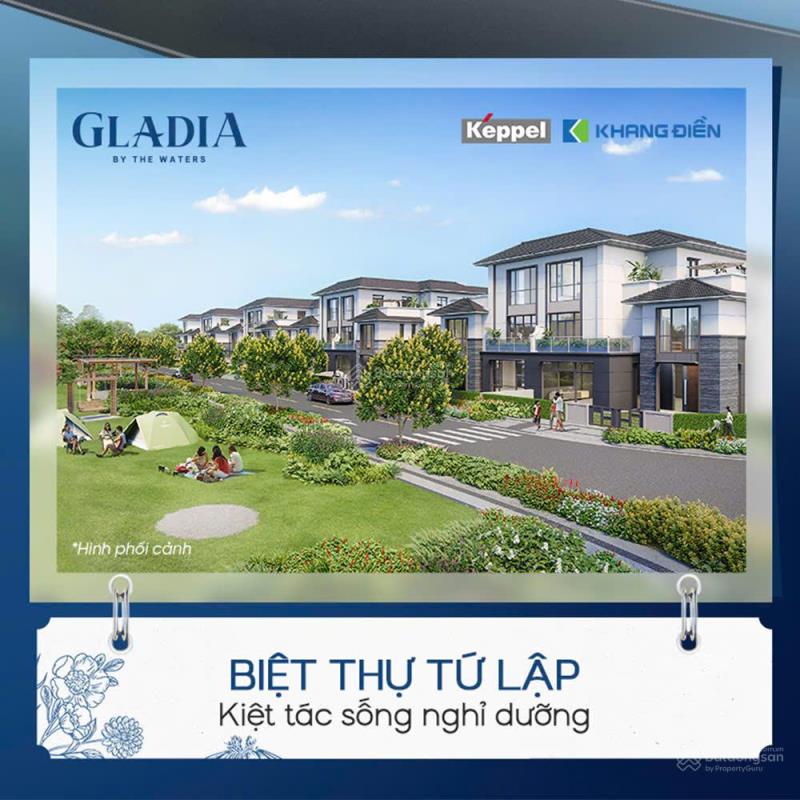 Chính thức mở bán nhà phố biệt thự tại the gladia khang điền, 400m2, 4pn, 4wc, q2, hcm - lh 0936666466