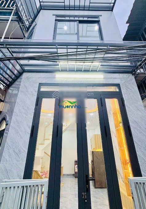 Tân hòa đông, phường 14, quận 6. nhà mới, 2 tầng. 2pn 2wc, dt: 3.7x6.6m nở hậu 4. giá 3.75 tỷ - 2