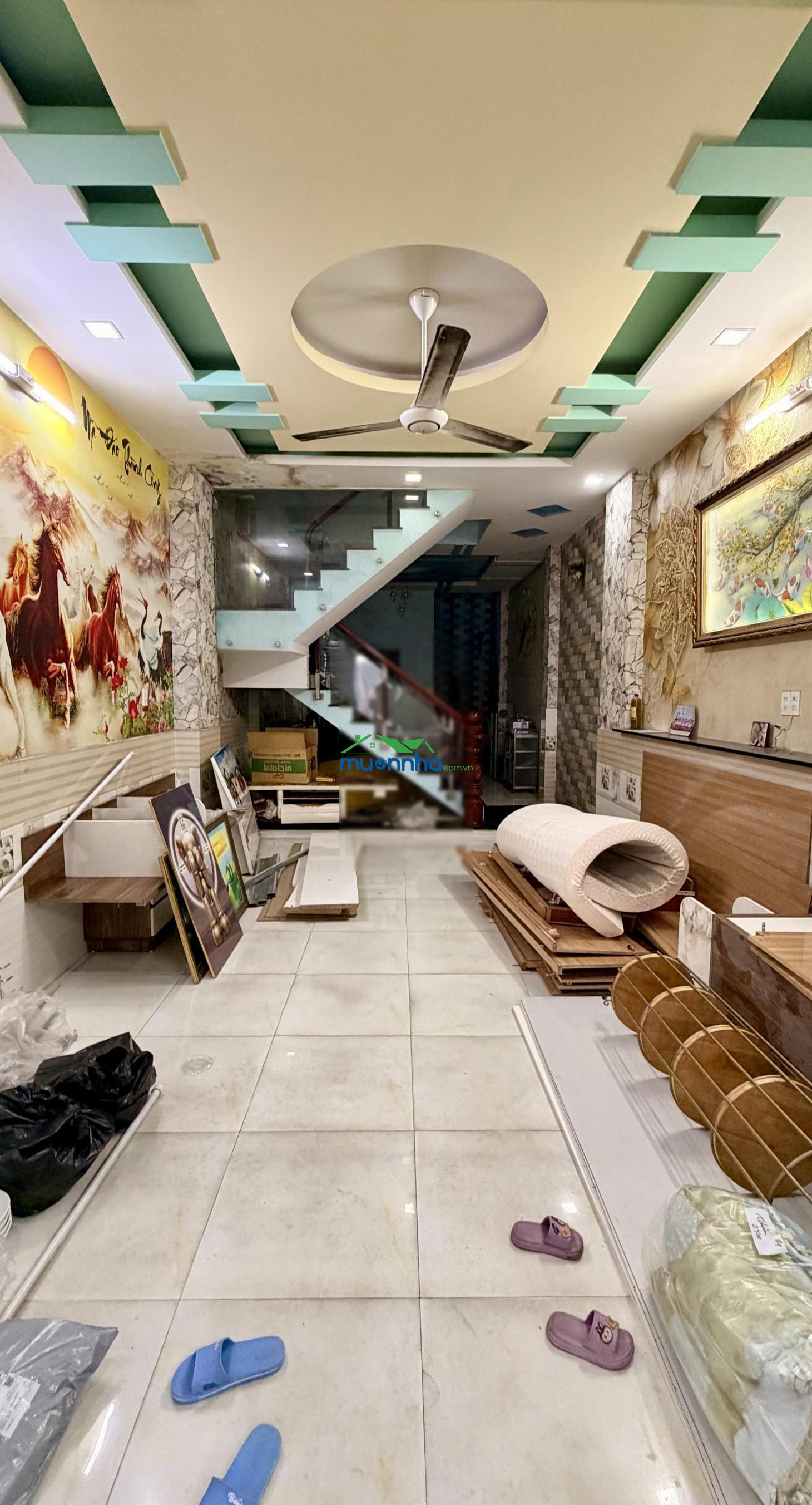 Nhà đẹp 68.5m2 - 4x17m hxh 6m thông 3 tầng kiên cố, kinh doanh đỉnh - full thổ cư - 3