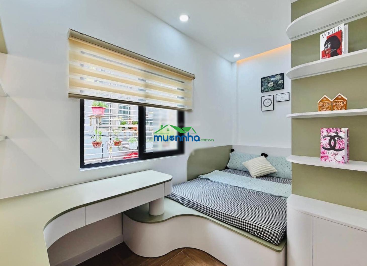 Lên sóng căn siêu phẩm sát chợ đẹp mê ly đường số 51 phạm văn chiêu p.14 gò vấp 4 x 10 trệt 2 lầu - 2