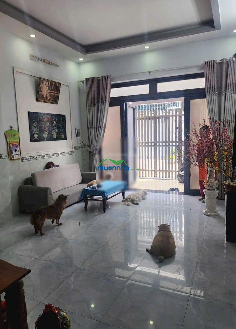 Bán nhà hẻm xe hơi thông 62m2 nhà 1 trệt 1 lửng - 2