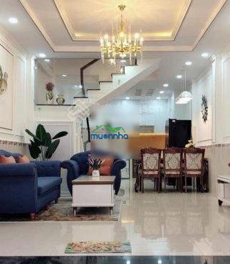 Hơn 6 tỷ, nhà hxh 6m đường đồng đen - gần bàu cát phường 14, tân bình, nhà 2 tầng dt 5x12m - 3