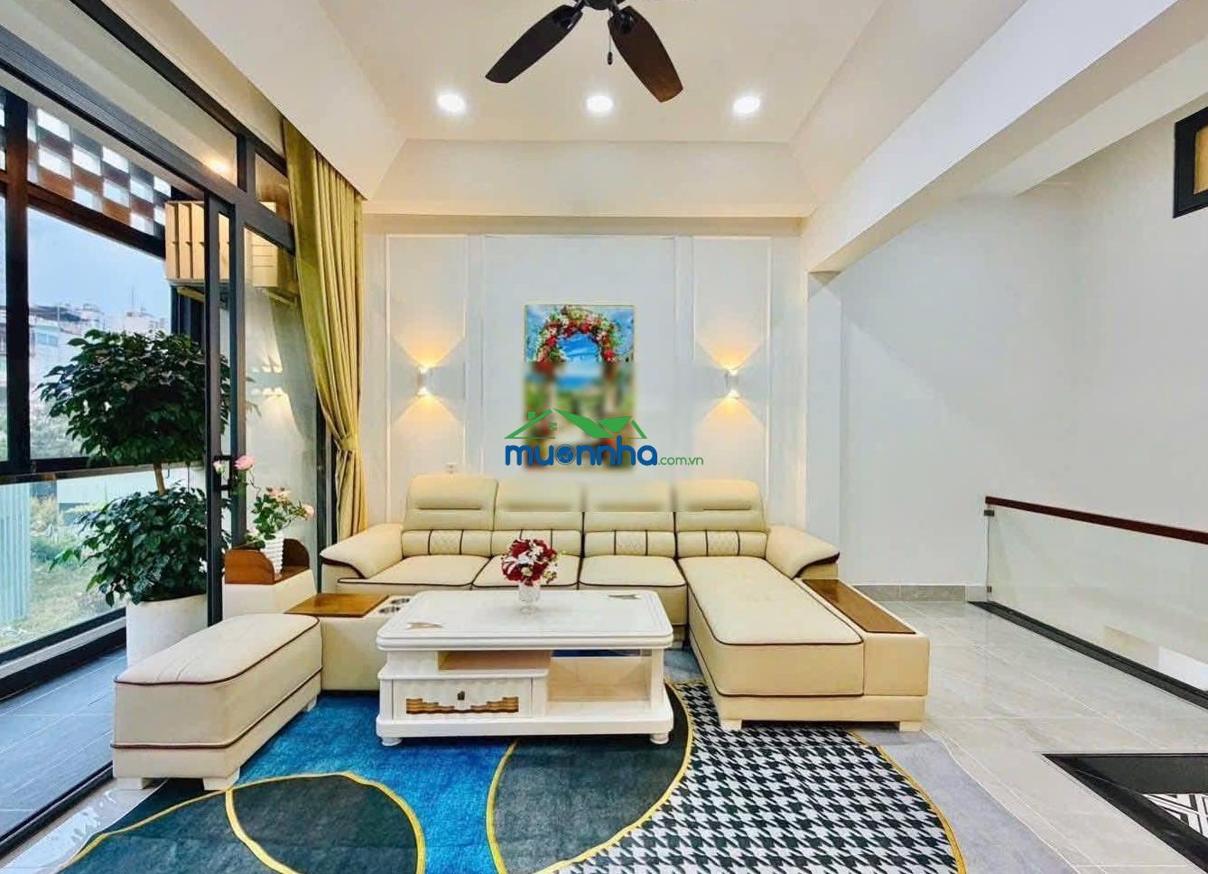 Nhà đẹp 4 tầng - dt 4.5m x 18m - sát mặt tiền - ngay công viên nội khu, khu dân cư vip phan huy ích - 3