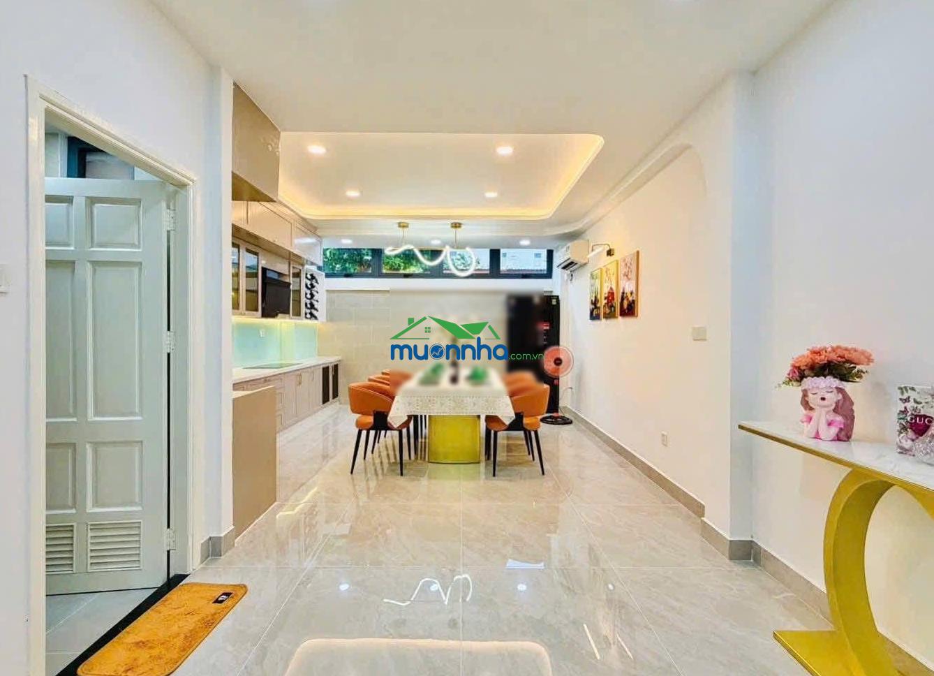 Nhà đẹp 4 tầng - dt 4.5m x 18m - sát mặt tiền - ngay công viên nội khu, khu dân cư vip phan huy ích - 2