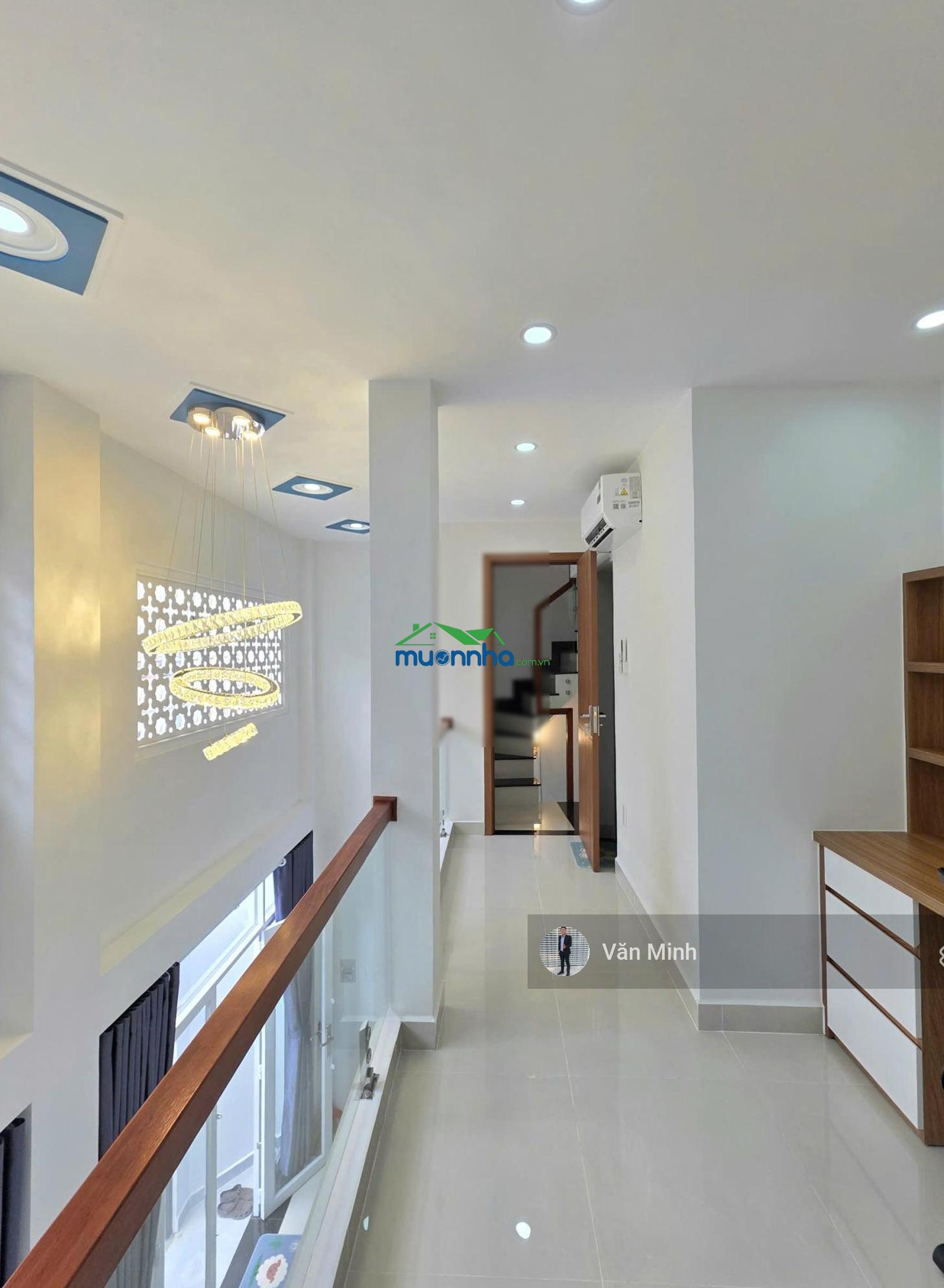 Bán nhà hẻm 142 phan văn trị phường 12 bình thạnh 1 trệt 1 lửng 2 lầu btct st 3pn 4wc giá 5,95 tỷ