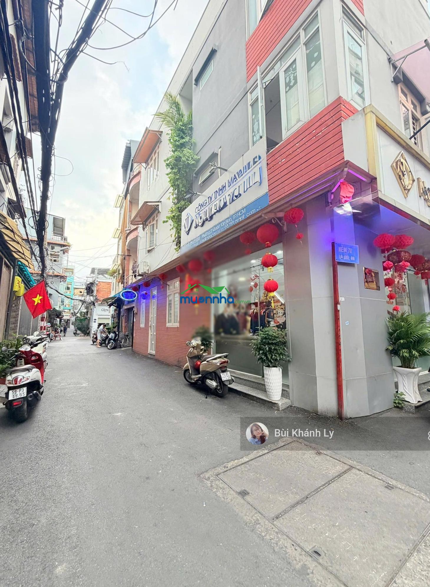 Bán nhà tân bình hxh lê văn sỹ 42m, 3 tầng, gần quận 3