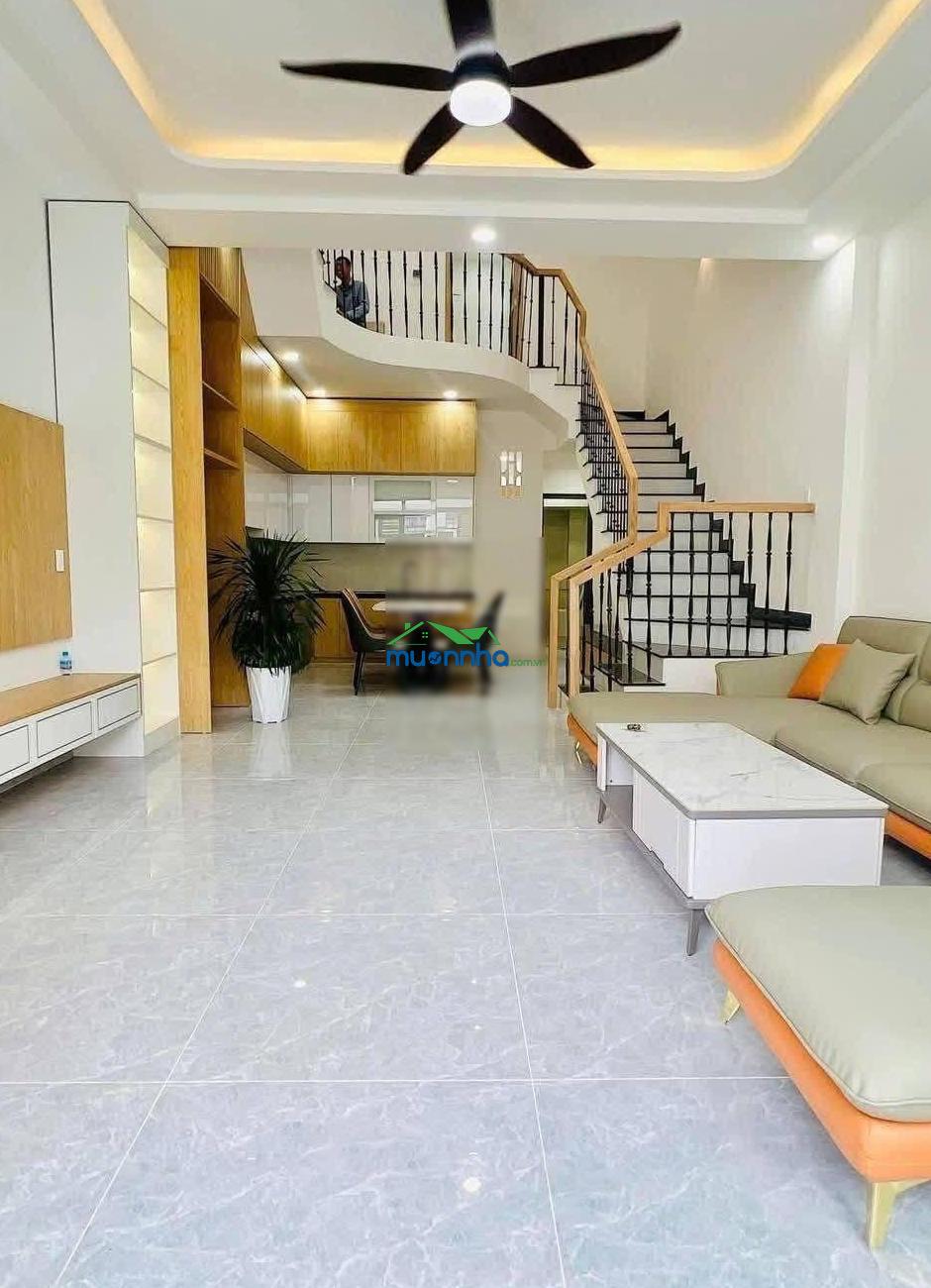 Bán nhà 1 trệt 1 lầu sổ hồng riêng, diện tích 100m ngay kdc phong phú giá 930 triệu - 3