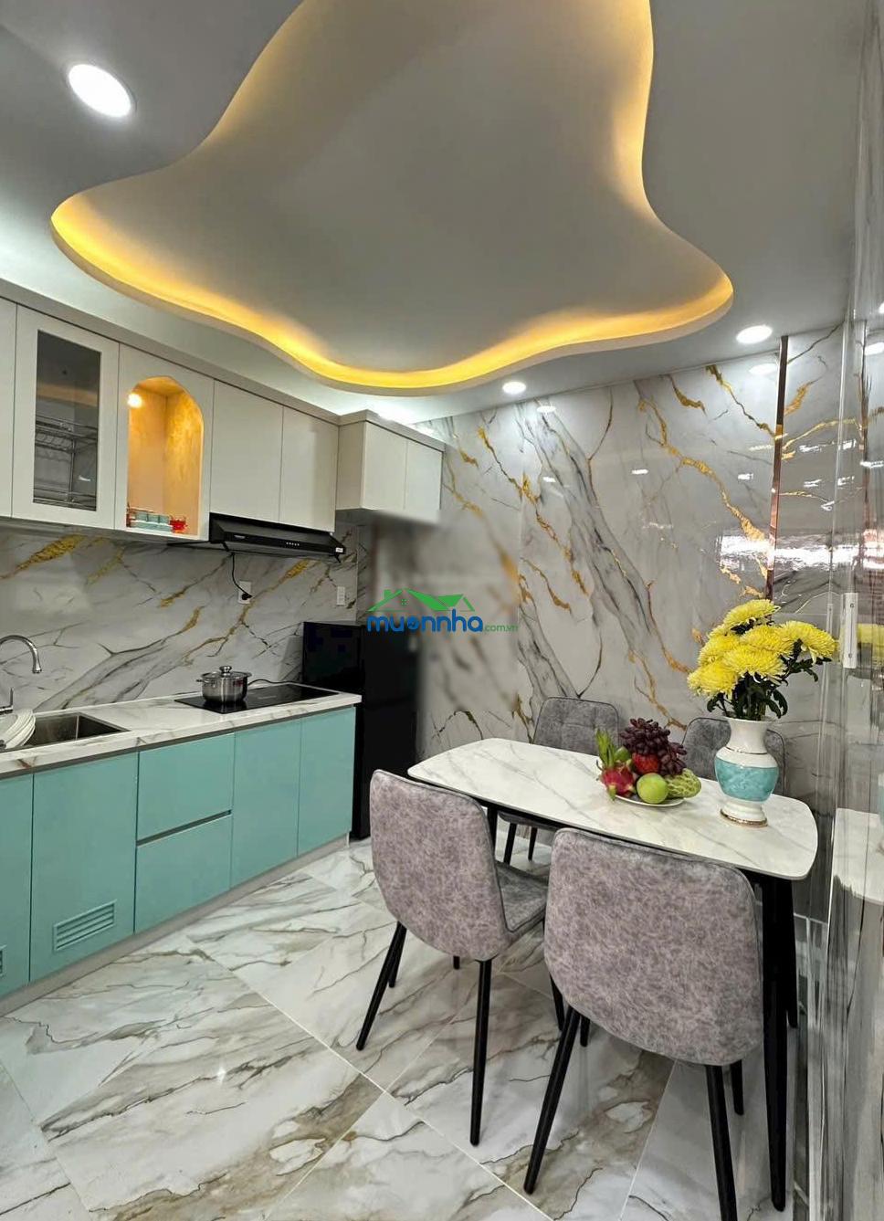 Hẻm xe hơi trần bình trọng chỉ 5 tỷ, ngang 3.2 x 8m, 4 tầng 3pn - 4wc - 2