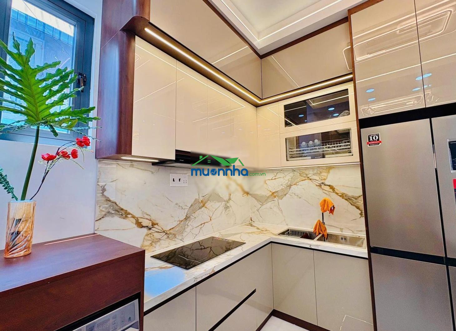 Nhà mới xây hẻm 749 huỳnh tấn phát - căn góc 2mt không lộ giới - 3