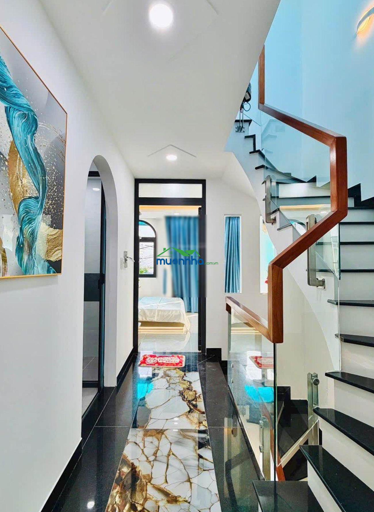 Lê văn thọ, 6.75 tỉ, ô tô ngủ trong nhà, 4pn, 3wc, 4x11 vuông, 43m2, shr, gần công viên làng hoa