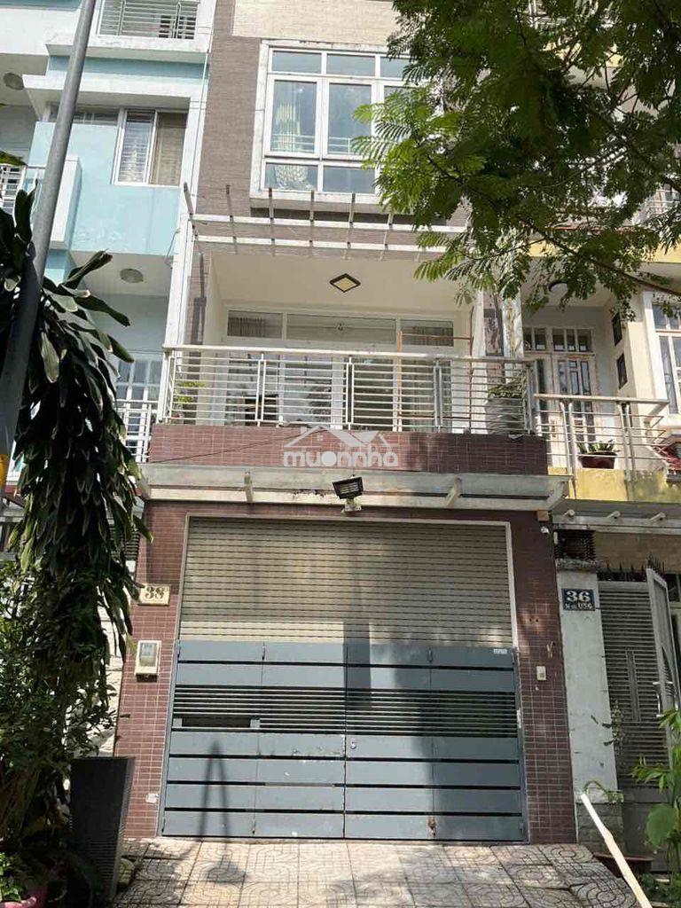 Cho thuê nhà phố tân quy đông q7, trệt 2 lầu 4pn 25 triệu/ tháng