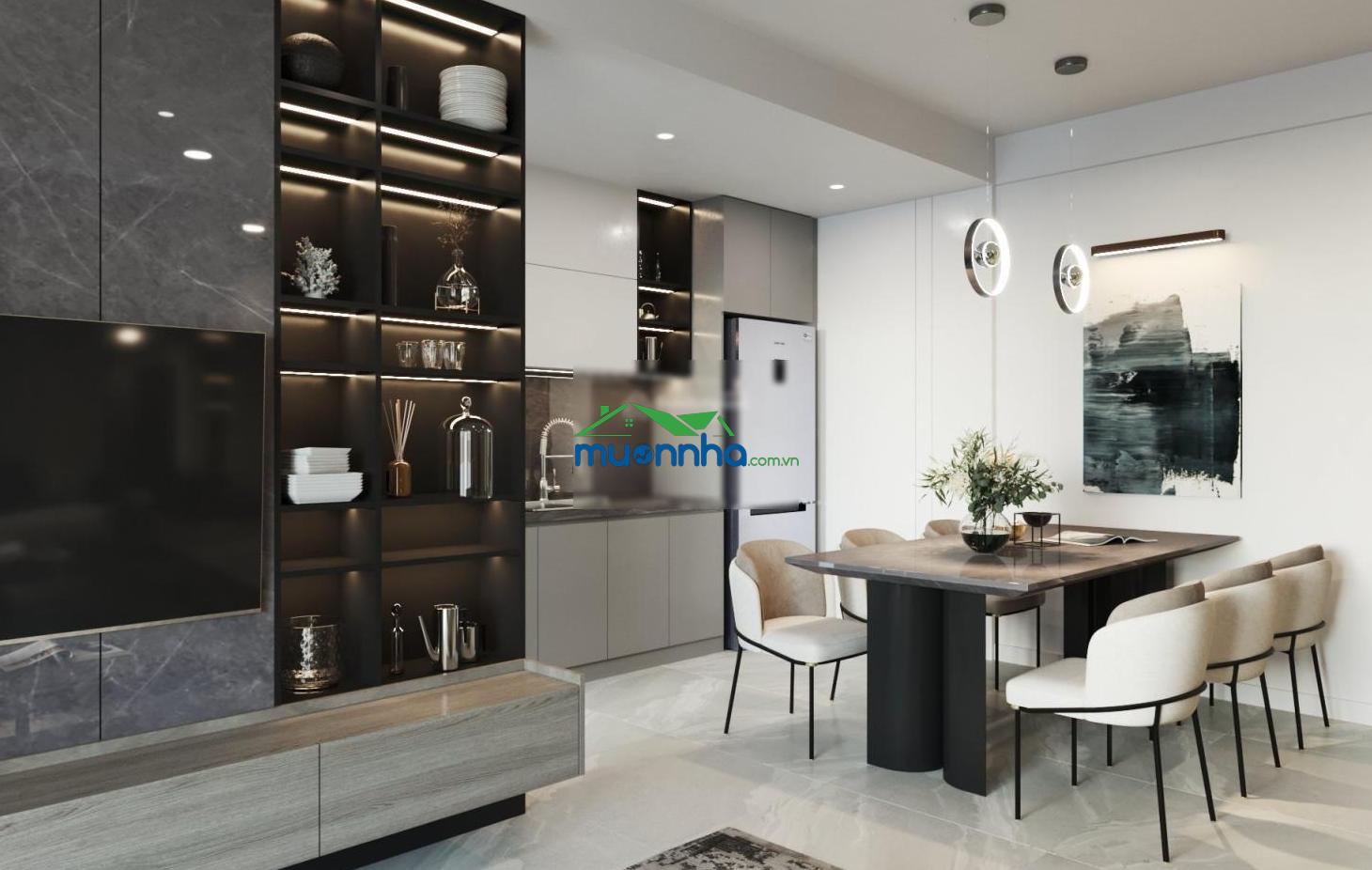Cho thuê căn hộ 2pn, 2wc tại the aurora phú mỹ hưng, 80m2, chỉ với 22 triệu vnd - 3
