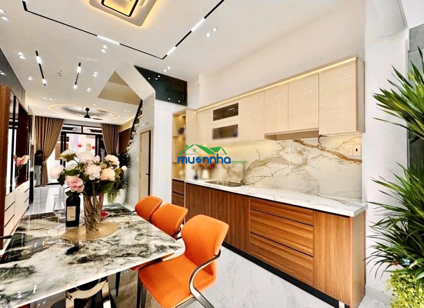 56m2, bán nhà xây mới 5 tầng, hẻm 6m, phan văn trị, p5 gò vấp, 7 tỷ hơn (sát nguyễn thái sơn) - 4