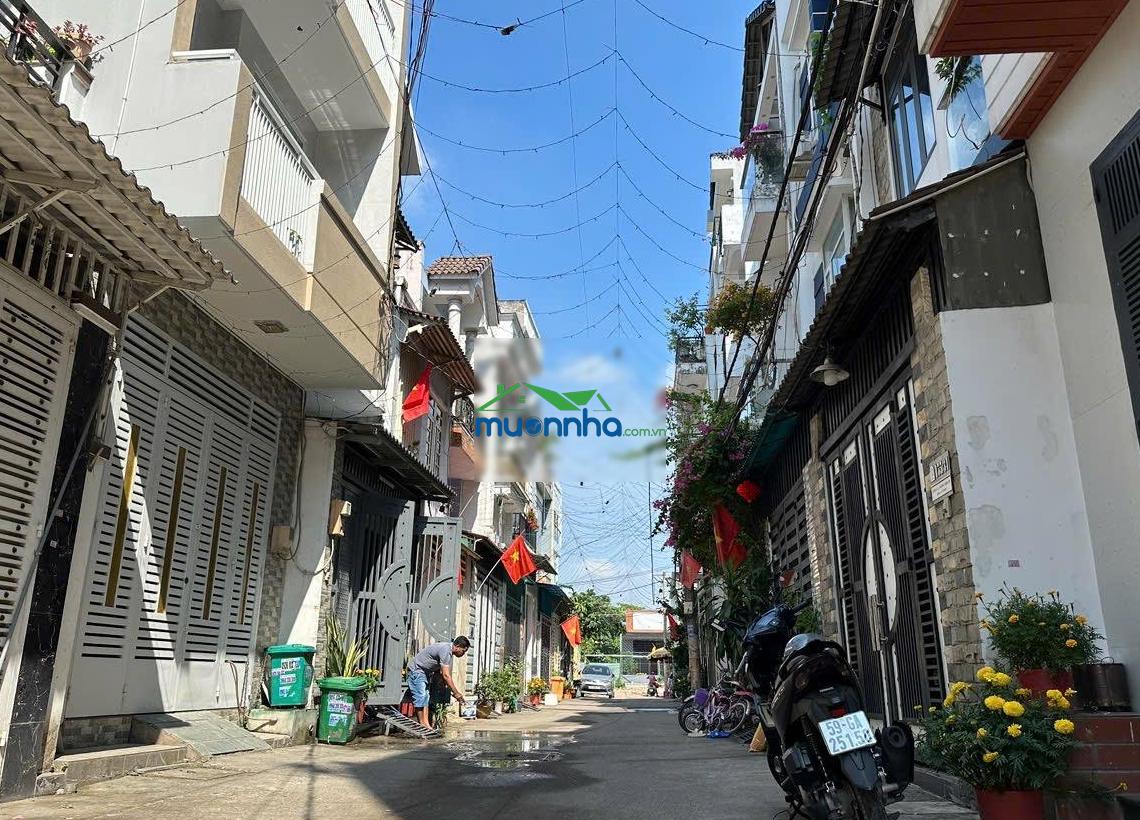 Bán nhà riêng ba lầu 4pn, 5,5 tỷ, tại thạnh lộc 15, p thạnh lộc, q12, tp.hcm (chưa qua kd) - 4