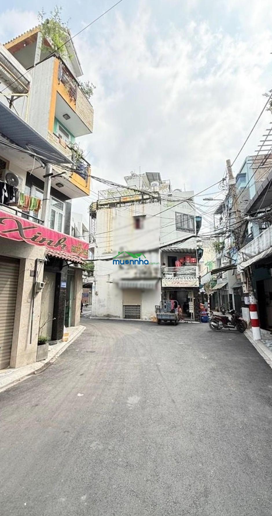 Nhà hồng bàng 115 mét ngang 6 mét hẻm xe hơi vào nhà giá cực ngon - 4