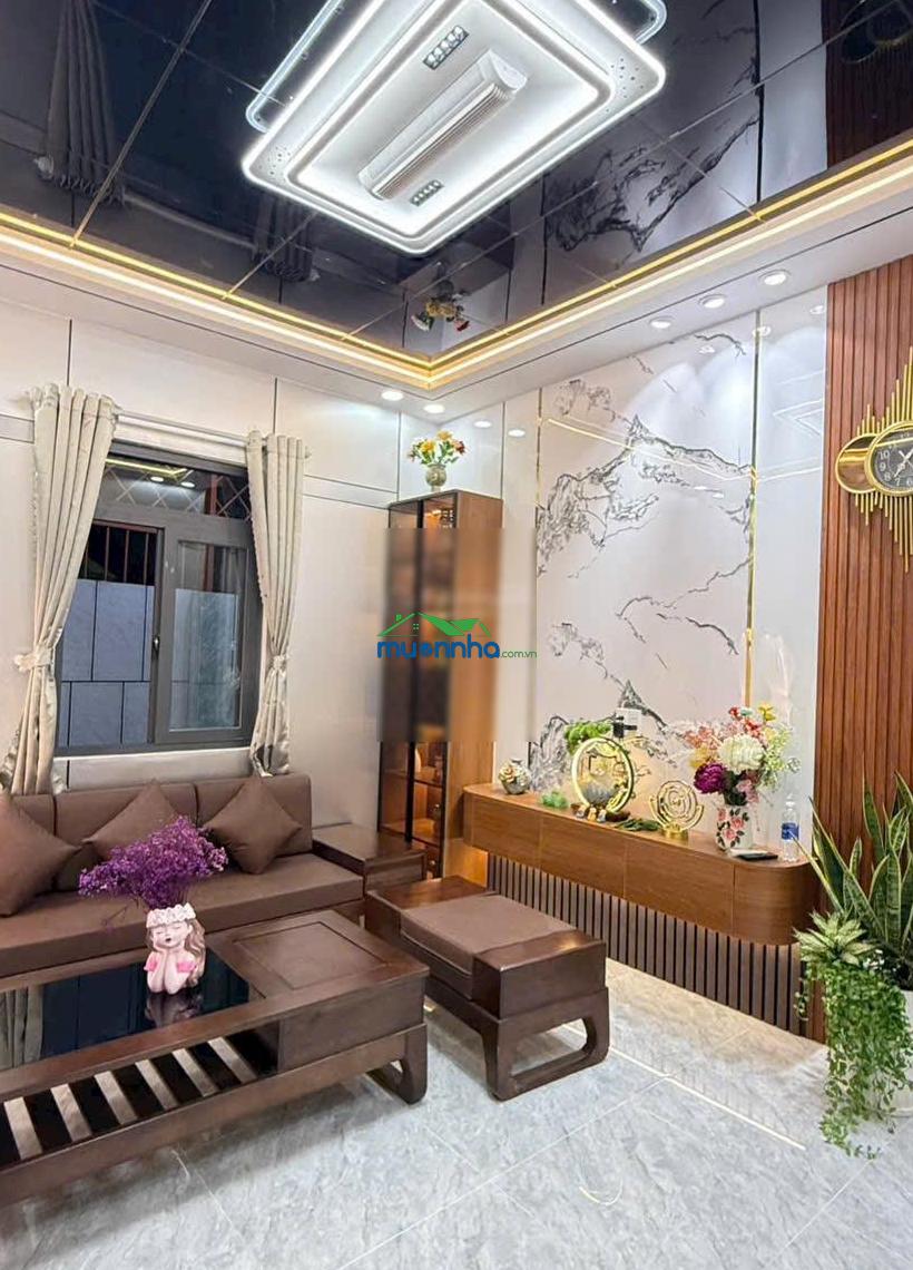 Nhà mới đường số 48 gần cá sấu hoa cà gigamal sổ hồng riêng khu dân cư kế khu sông đà - Ảnh 4